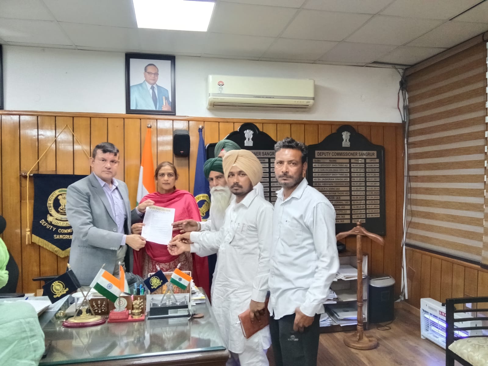 Right to Education Campaign demand Letter to DC Sangrur